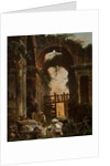 Roman Ruins, 1759 by Hubert Robert