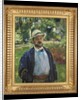 A Self-Portrait in the Garden at Godramstein, 1910 by Max Slevogt
