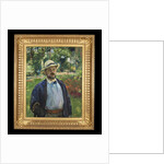 A Self-Portrait in the Garden at Godramstein, 1910 by Max Slevogt