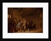 Figures smoking and playing music in an inn, c.1640 by Jan Miense Molenaer