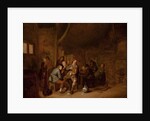 Figures smoking and playing music in an inn, c.1640 by Jan Miense Molenaer