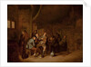 Figures smoking and playing music in an inn, c.1640 by Jan Miense Molenaer