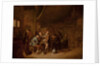 Figures smoking and playing music in an inn, c.1640 by Jan Miense Molenaer