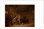 Figures smoking and playing music in an inn, c.1640 by Jan Miense Molenaer