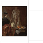 Still Life and a Woman at an Easel, late 1600s by Johannes Voorhout