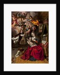 Virgin with the Christ Child Welcoming the Cross, c.1600 by Maarten de Vos