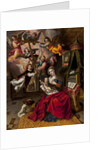 Virgin with the Christ Child Welcoming the Cross, c.1600 by Maarten de Vos