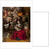 Virgin with the Christ Child Welcoming the Cross, c.1600 by Maarten de Vos