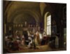 Interior of the Studio of Van Dael and his students at the Sorbonne, 1816 by Philipe Jacques van Bree