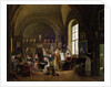 Interior of the Studio of Van Dael and his students at the Sorbonne, 1816 by Philipe Jacques van Bree