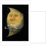 Juggling Crescent Moon by Wayne Anderson