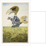 Bird in Armour on Sea Horse by Wayne Anderson