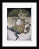 Puss in Boots doing a Somersault by Wayne Anderson