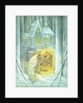 Thumbelina and Mouse in Snow by Wayne Anderson