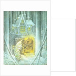 Thumbelina and Mouse in Snow by Wayne Anderson