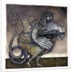 Megalump Stomped Off, 1979 by Wayne Anderson