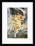 Boreas and Oreithyia, 1896 by Evelyn De Morgan