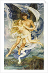 Boreas and Oreithyia, 1896 by Evelyn De Morgan