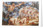 Boreas and Fallen Leaves by Evelyn De Morgan