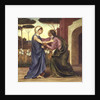 Salutation or The Visitation, 1883 by Evelyn De Morgan
