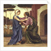 Salutation or The Visitation, 1883 by Evelyn De Morgan