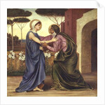 Salutation or The Visitation, 1883 by Evelyn De Morgan