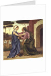Salutation or The Visitation, 1883 by Evelyn De Morgan