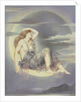 Luna, 1885 by Evelyn De Morgan
