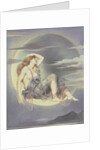 Luna, 1885 by Evelyn De Morgan
