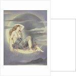 Luna, 1885 by Evelyn De Morgan