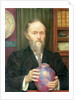 Portrait of William de Morgan 1909 by Evelyn De Morgan
