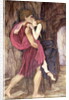 Two Figures in a Cave by John Roddam Spencer Stanhope