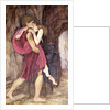 Two Figures in a Cave by John Roddam Spencer Stanhope