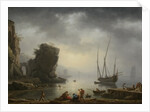 Mediterranean Coastal Scene, 1746 by Antoine Charles Horace Vernet