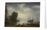 Mediterranean Coastal Scene, 1746 by Antoine Charles Horace Vernet