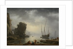 Mediterranean Coastal Scene, 1746 by Antoine Charles Horace Vernet