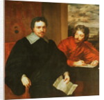 Thomas Wentworth, Earl of Strafford and his Secretary, Sir Philip Mainwaring 1640 by Anthony van (after) Dyck