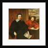 Thomas Wentworth, Earl of Strafford and his Secretary, Sir Philip Mainwaring 1640 by Anthony van (after) Dyck