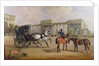 Mr. Massey Stanley with cabriolet and hacks at Hyde Park Corner, 1833 by John E. Ferneley