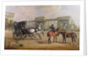 Mr. Massey Stanley with cabriolet and hacks at Hyde Park Corner, 1833 by John E. Ferneley