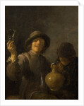 Two Boors drinking by David the Younger Teniers