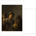 Two Boors drinking by David the Younger Teniers