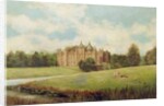 Tong Castle across the Meadows by English School