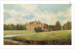 Tong Castle across the Meadows by English School