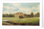 Tong Castle across the Meadows by English School