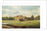 Tong Castle across the Meadows by English School