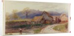 Landscape with a Farm by Myles Birket Foster