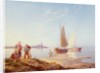 Fishing Boats off the Shore, 1887 by Pieter Cornelis Dommerson