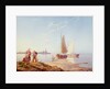 Fishing Boats off the Shore, 1887 by Pieter Cornelis Dommerson