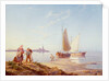 Fishing Boats off the Shore, 1887 by Pieter Cornelis Dommerson